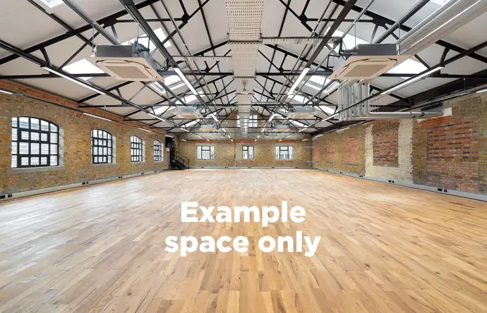 Example space only - Warehouse brick large