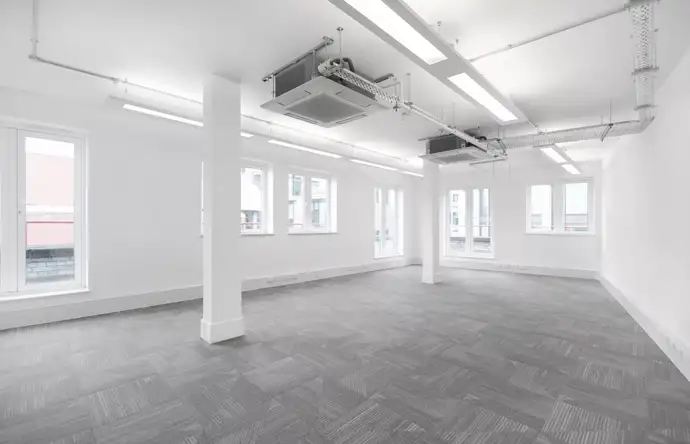 Office space to rent at Cargo Works, 1 - 2 Hatfields, Waterloo, London, SE1 9PG, unit ET.4.05, 498 sq ft (46 sq m)