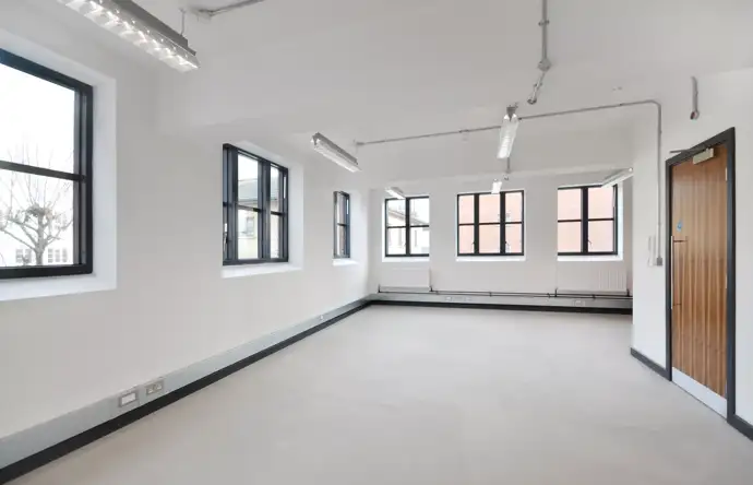 Office space to rent at Pill Box, 115 Coventry Road, Bethnal Green, London, E2 6GG, unit PB.102, 485 sq ft (45 sq m)