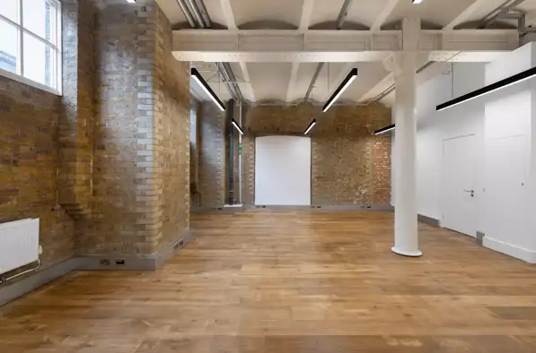 Office space to rent at Clerkenwell Workshops, 27/31 Clerkenwell Close, Farringdon, London, EC1R 0AT, unit CS.G06, 529 sq ft (49 sq m)