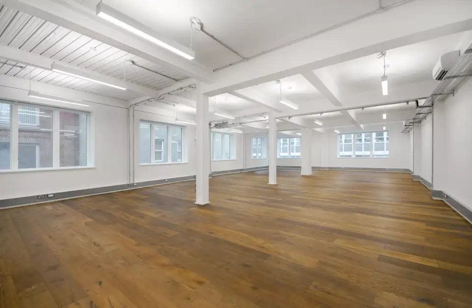 Office space to rent at The Record Hall, 16-16A Baldwins Gardens, London, EC1N 7RJ, unit RH.119, 1486 sq ft (138 sq m)