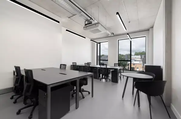 Office space to rent at Mare Street Studios, 203/213 Mare Street, Hackney, London, unit MS.225, 406 sq ft (38 sq m).