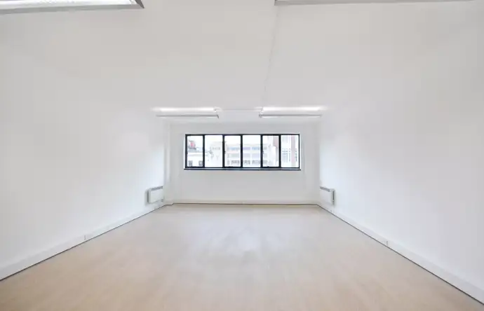 Office space to rent at East London Works, 75  Whitechapel Road, London, E1 1DU, unit WH2.11, 398 sq ft (37 sq m)