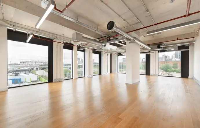 Office space to rent at Mirror Works, 12 Marshgate Lane, London, E15 2NH, unit MI.210, 888 sq ft (82 sq m)