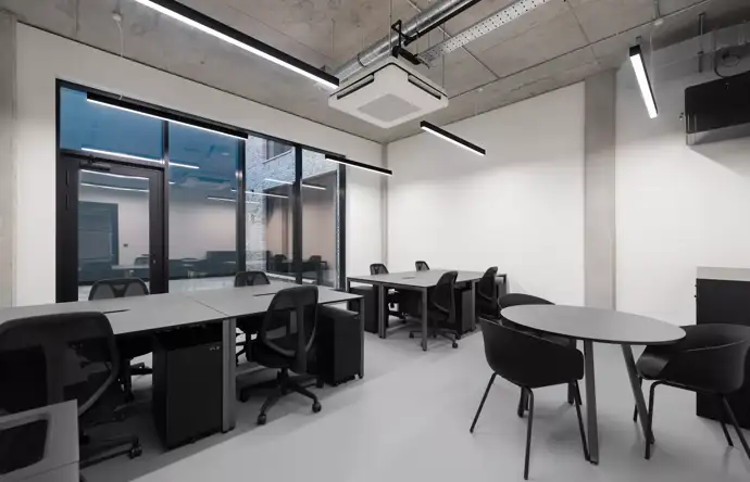 Office space to rent at Mare Street Studios, 203/213 Mare Street, Hackney, London, E8 3JS, unit MS.G12, 367 sq ft (34 sq m)