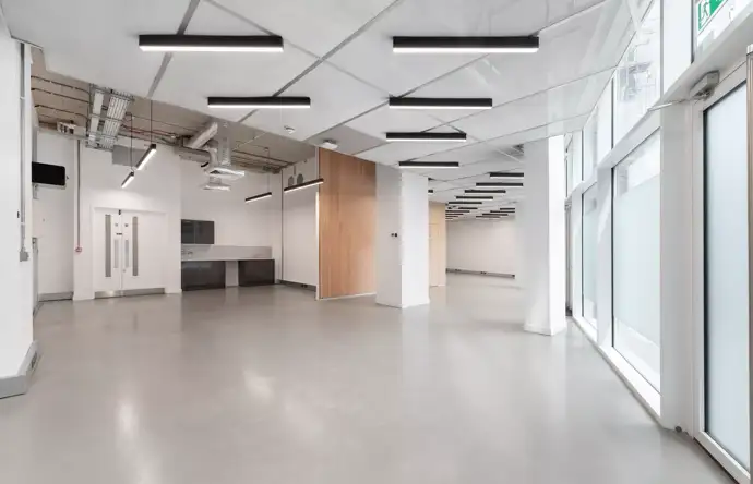 Office space to rent at The Light Bulb,  1 Filament Walk, Wandsworth, SW18 4GQ, unit LU.G08, 1442 sq ft (134 sq m).