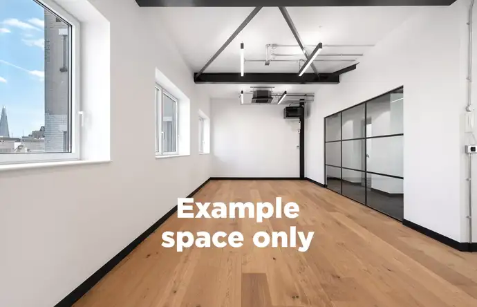 Example space only - modern white & fresh small