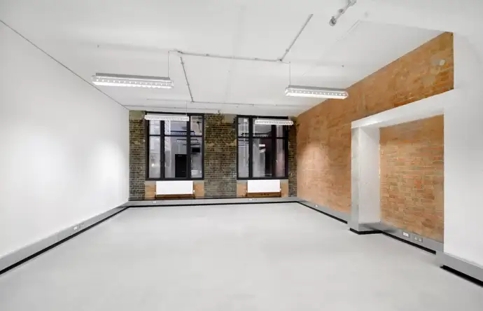 Office space to rent at Pill Box, 115 Coventry Road, Bethnal Green, London, E2 6GG, unit PB.G03, 518 sq ft (48 sq m)