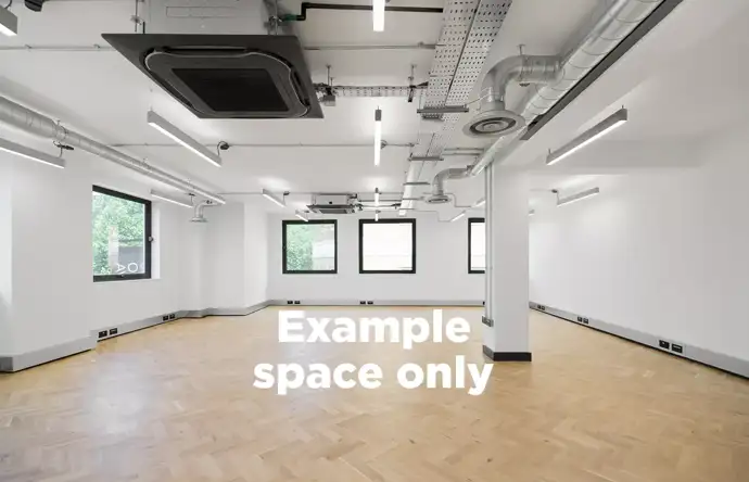 Example space only - modern white & fresh medium